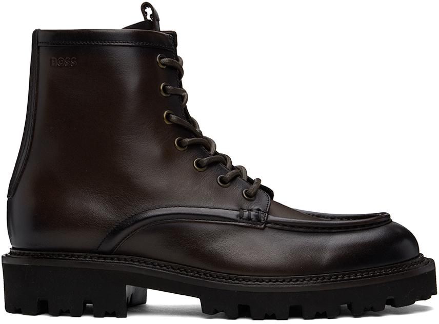 Hugo boss winter boots best sale