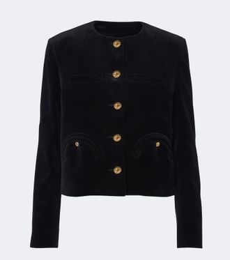 Blaz&eacute; Milano Blaz&eacute; Milano Shamo cotton velvet jacket