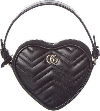 Gucci Gg Marmont Mini Leather Clutch