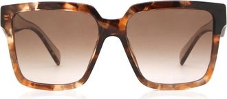Prada PR 24ZS 07R0A6 Womens Sunglasses Tortoiseshell Size 56