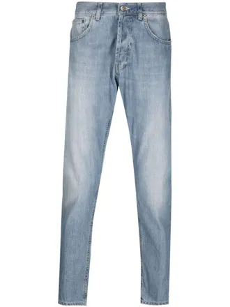 Dondup Jeans affusolati con effetto sfumato - Blu