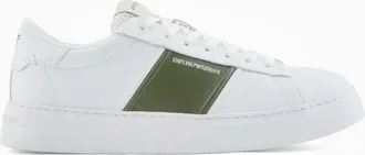 Emporio Armani White Logo Sneakers