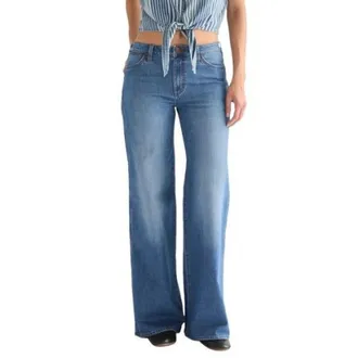 Wrangler Dames, Jeans, Blauw, Maat: W24 L32 Katoen