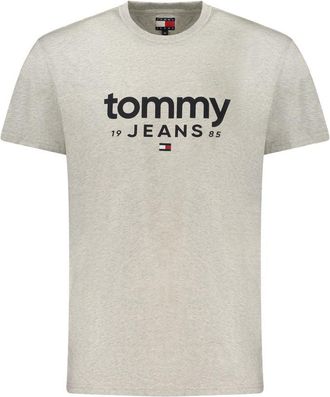 Tommy Hilfiger Grigio Katoenen Heren T-shirt
