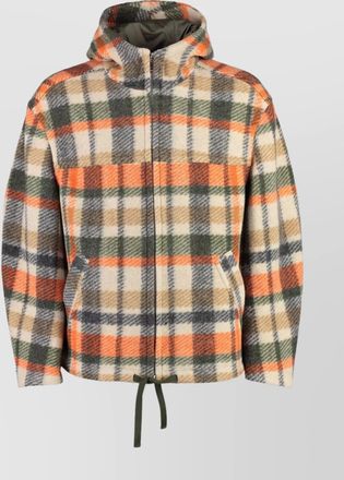 Isabel Marant drawstring hem hooded fleece jacket