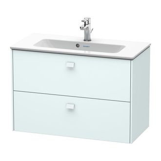 Duravit Mueble Bajo Encimera Compact 82,0 X 38,9 Cm, Con 2 Cajones, Incl. Hueco Para Sif&oacute;n Y Delantal, Para Lavabo Me By Starck 234283, Color (frente/cuerpo):