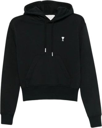 Ami De Coeur Ronde Hals Trui - Dames - Hoodies - Wit - XS - Wol - Hoodies & sweatvesten