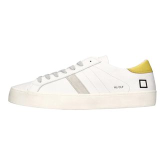 D.A.T.E. Sneakers, male, White, Size: 11 US Hill Low Calf Sneakers