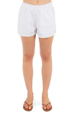 Hurley Wavy Days Shorts in White at Nordstrom, Size X-Small