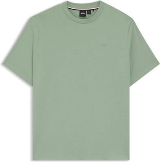 BOSS Cotton-jersey T-shirt with logo detail