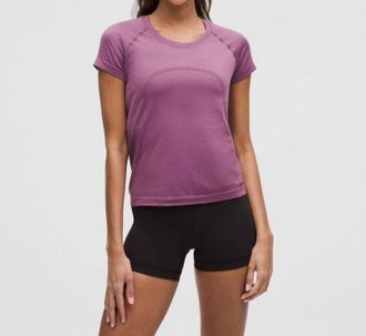 lululemon Swiftly Tech Short Sleeve 2.0 Top In Mystic