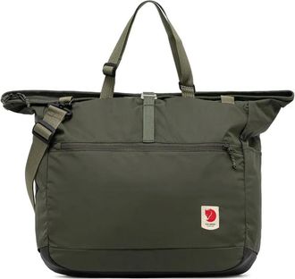Fj&auml;llr&auml;ven High Coast 30 shopper met verstelbaar bandje - Groen