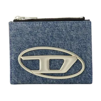 Diesel Wallets & Cardholders, female, Blue, Size: ONE SIZE 1DR Bi-Fold Zip II Wallet