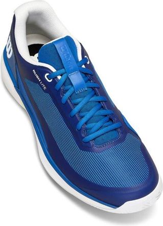 Wilson Rush Lite 5 Tennis Shoe in Deja Vu Blue/white/yellow at Nordstrom, Size 10.5
