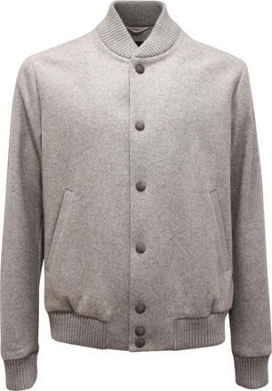PT01 Wollen Jas Les Enfants du Paradis - Heren - Bomber jackets - Grijs - M - Wol - Jassen