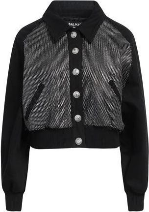 Balmain COATS & JACKETS - Denim outerwear sur YOOX.COM
