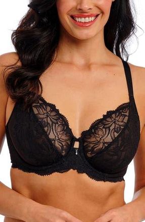 Wacoal Abellia Underwire Bra in Black at Nordstrom Rack, Size 38G (4D Us)