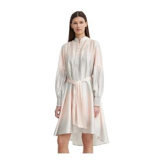 Bruuns Bazaar Abito con maniche a palloncino e cintura - - Dresses - Donna - Multicolore - M