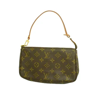 Louis Vuitton Brown Pouch (Pre-Owned)