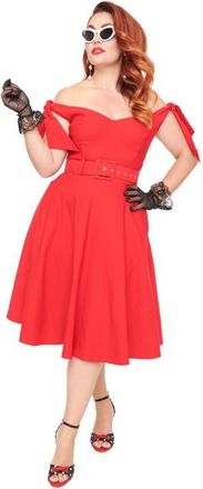 Unique Vintage Prairie Swing Dress in Red at Nordstrom, Size Medium