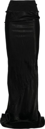 Rick Owens Rucked Long Skirt