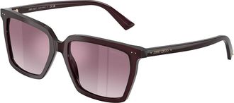 Jimmy Choo London JC5051 50866X Womens Sunglasses Purple Size 55