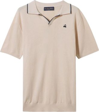 Brooks Brothers Hombre, Jerseys, Beige, Talla: L