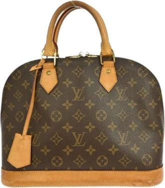 Louis Vuitton Pre-owned Handbags, female, Brown, Size: ONE SIZE Pre-owned Canvas Handbag