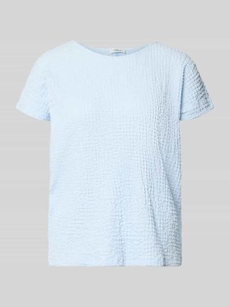 s.Oliver Red Label Relaxed Fit T-Shirt mit Strukturmuster in Hellblau, Gr&ouml;&szlig;e 34