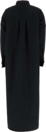 Balenciaga Womens Black Poplin Shirt Exterior: Cotton Silk T-Shirt T-shirts And Polos