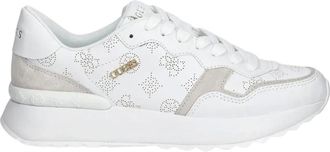 Guess Schoenen, Dames, Wit, 40 EU, Leer, Vinsa 3 Sneaker