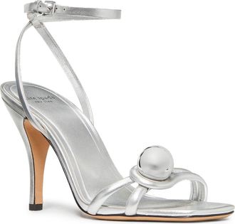 Kate Spade New York harmony ankle strap sandal in Silver at Nordstrom, Size 6.5