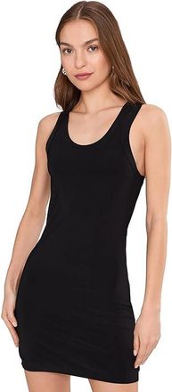 Norma Kamali Racer T-Shirts Mini Dress Womens Dress Black : 2XS (Womens 0), Elastane/Polyester