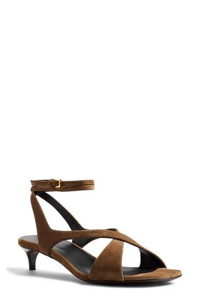 Khaite Liria Ankle Strap Sandal in Dattero at Nordstrom, Size 10.5Us