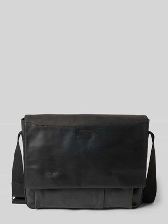 Strellson Umh&auml;ngetasche aus echtem Leder in BLACK, Gr&ouml;&szlig;e 1