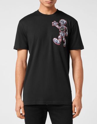 Philipp Plein T-Shirt Ronde Hals Skull