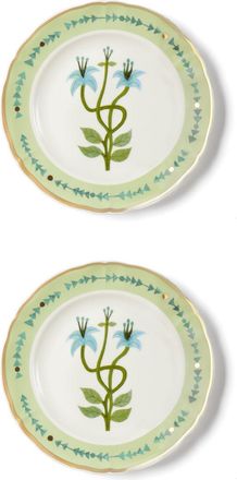 BITOSSI HOME Set 2 Pcs. - Fruit Plate Cm.20.5 Cornflower