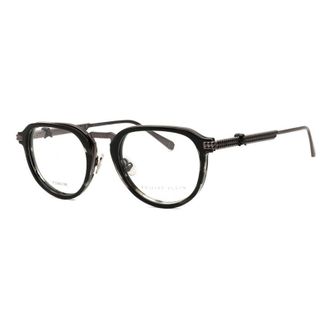 Philipp Plein VPP116V0530 Oval Full Rim Eyeglasses - Black