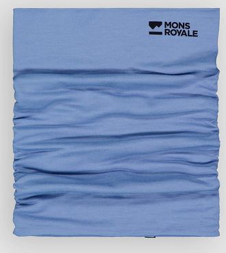 Mons Royale Merino Double Up Scaldacollo Tube blu