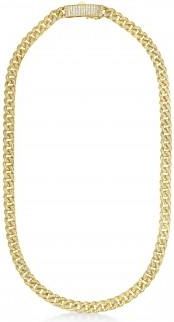 Allurez Diamond Miami Cuban Chain Necklace 14k Yellow Gold (6.26ct)