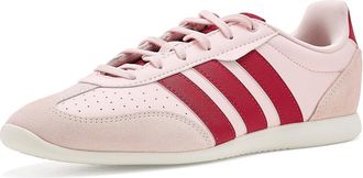 adidas Barreda Low Shoes Womens Boots Sandy Pink/Team Victory Red/Off White : 8.5 B - Medium, Synthetic/Textile