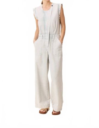 Leon & Harper Orace Plain Jumpsuit In Green
