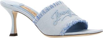 Jimmy Choo London Alexia 70 Denim Sandal