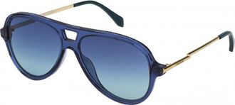 Zadig&Voltaire Womens SZV309-580955 SZV309 58 580955 Sunglasses - Blue - One Size