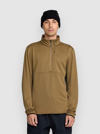 Volcom Gridlock Mock Neck Hoodie braun