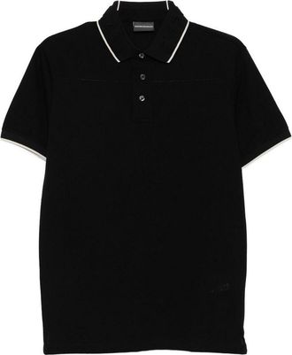 Emporio Armani Logo Cotton Polo Shirt