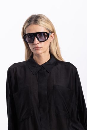 Prada C05S Sunglasses, Unisex, Black
