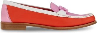 Ferragamo Supple Leather Gancini Moccasin, Size 5.5 D