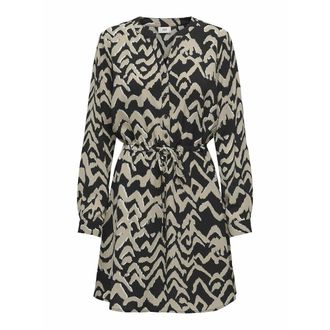 Jacqueline de Yong Korte jurk met lange mouwen