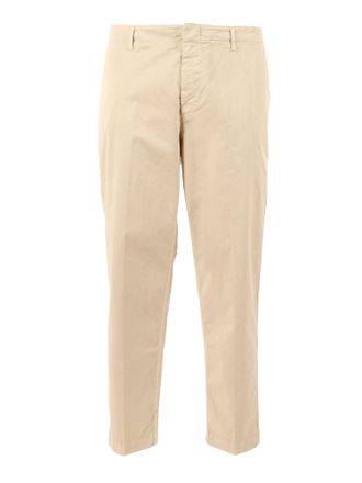 Dondup Zyan Straight Leg Minimalistic Straight-Leg Pants